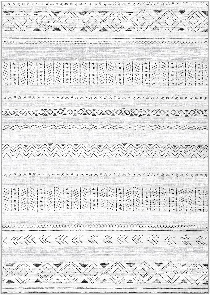cotiled 10x14 Area Rugs Living Room Rug: Washable Boho Rugs - Image 9