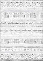 cotiled 5x8 Area Rugs Living Room Rug: Washable Boho Rugs - Image 9