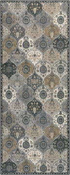 Lahome Moroccan Trellis Kitchen Runner Rug, 2x5 Washable Runners - Image 7