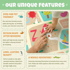 Washable Kids Playroom Rug – 5x7 Play Rug - Image 8