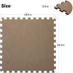 36 Pack Home Gym Mat, Puzzle Exercise Mat, EVA Interlocking Foam Floor Tiles - Image 2