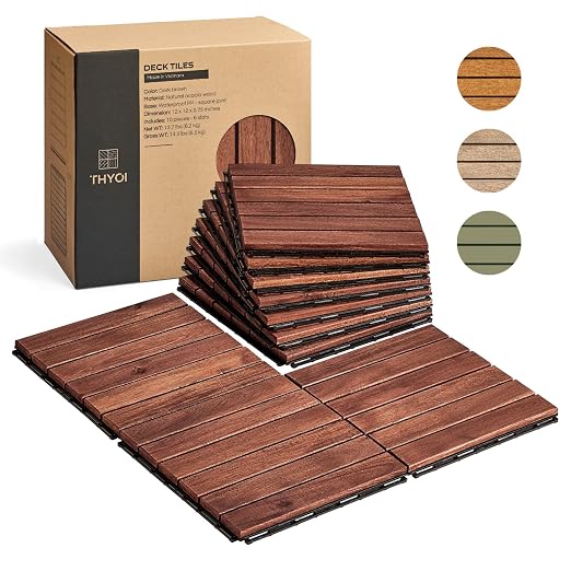 THYOI Premium Deck Tiles, Patio Flooring by THYOI