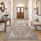 Vintage Hallway Runner Rug 3x10: Large Soft Washable Entryway by COTILED