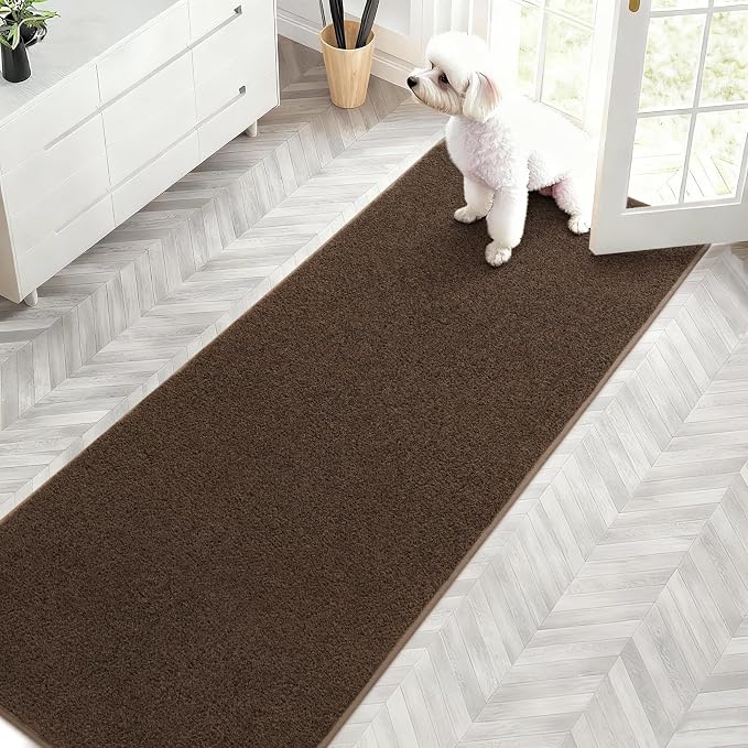 2x6 Feet Runner Rugs for Hallway, Low Pile Non Slip Memory Foam Rugs, Washable - Image 7