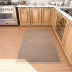Area Rug with Non Slip Rubber Backing, Washable Soft Floor Carpet by AREDO