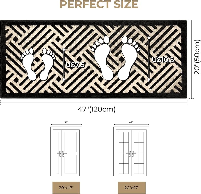 GRANNY SAYS Door Mat Indoor Entrance Non-Slip, Welcome Mats Front Door Mat - Image 2