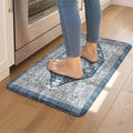 Collive Cushioned Anti-Fatigue Mats, Boho Non-Slip Waterproof Kitchen Floor Mat by Collive