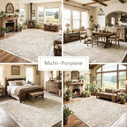 Srugn Washable Rugs 8x10 Area Rugs - Image 5