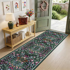Runner Rug for Entryway: 2.6x14 Kitchen Rugs Non Slip Washable Ultra-Thin Soft - Image 2