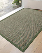 DEXI Ultra Thin Entryway Indoor Door Mat 24x36, Non Slip Rubber Backing Inside by DEXI