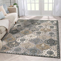 Lahome Moroccan Washable Living Room Rug, 5x8 Rugs by Lahome