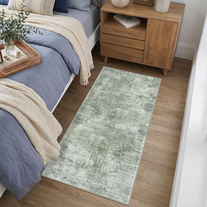 IOHOUZE Abstract Runner Rug 2x4 Ft Entryway Rugs Washable Door Mat Indoor - Image 7