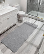 Bosap Bath Mat, Ultra Thin Bathroom Runner Rugs, Large Bath Mats - Image 7