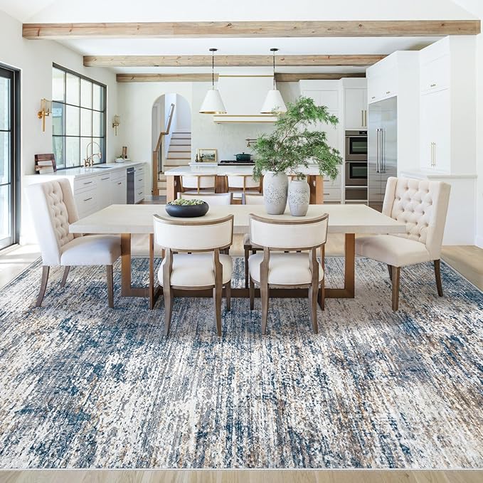 XLUEZ 8x10 Area Rugs for Living Room, Washable Modern Abstract Large Area Rug - Image 6