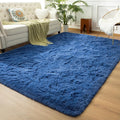 Andecor Soft Fluffy Bedroom Rugs, 6 x 9 Feet Indoor Shaggy Plush Area Rug by Andecor