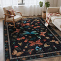 Rugxara Floral Rug for Living Room Bedroom by Rugxara