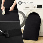 Vasofe Black Area Rugs for Living Room Bedroom, 4x6 Modern Thickened - Image 9