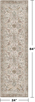 Hazo Haus Boho 2x7 Long Bathroom Runner Rug - Image 2