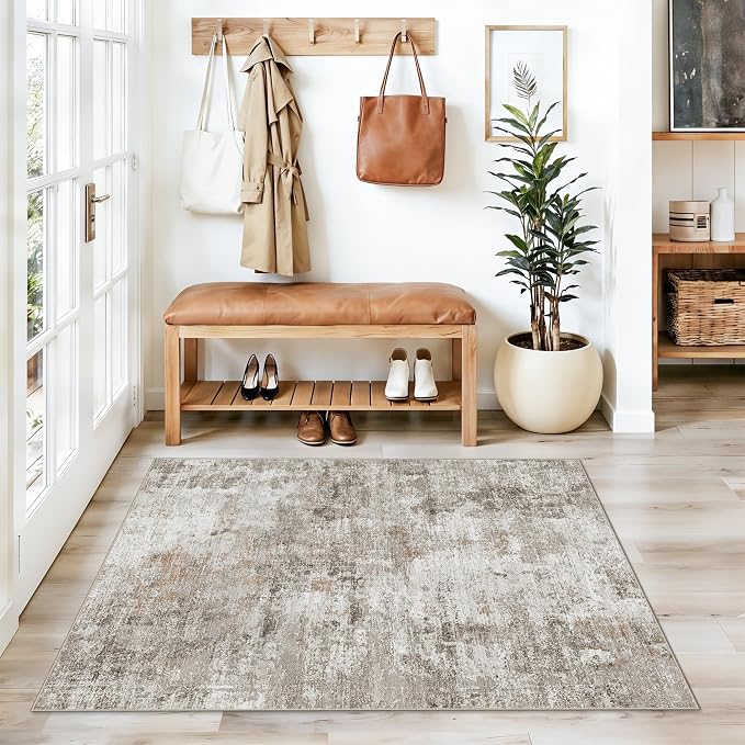 3x4 Washable Entryway Area Rug - Image 4