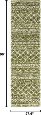 SAFAVIEH Arizona Shag Collection Runner Rug - Image 2