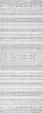 cotiled Hallway 3x12 Runner Rugs: Washable Boho Rugs - Image 9