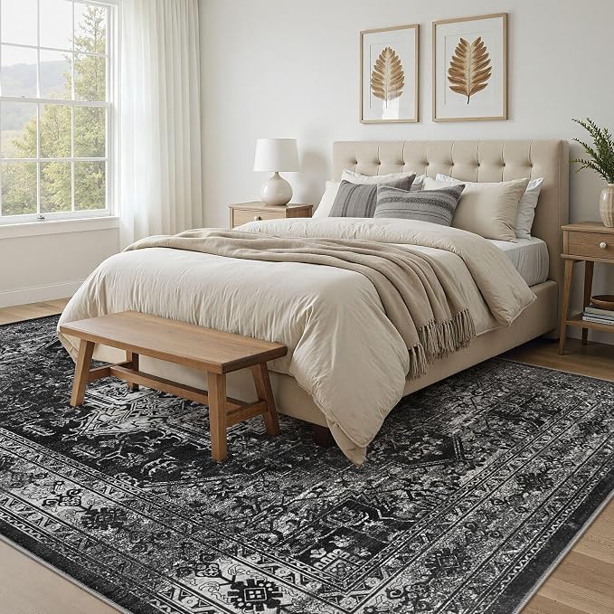 UERMEI 10x12 Area Rug Living Room Rugs - Image 3