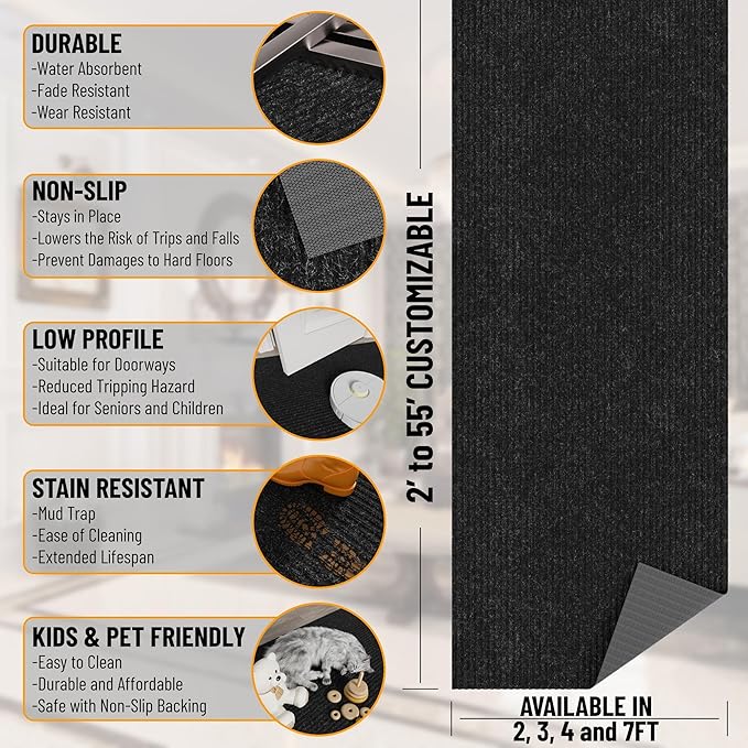 Ottomanson 2'7" x 47' Hallway Runner - Image 3