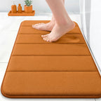 OLANLY Memory Foam Bath Mat 35x16, Super Soft Absorbent Bathroom Rugs, Quick Dry by OLANLY