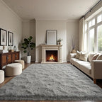 LOCHAS Ultra Soft Indoor Modern Area Rugs Fluffy Living Room Carpets - Image 8