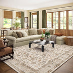 10x12 Area Rugs for Living Room: Washable Living Room Rug Stain Resistant Non by palohom