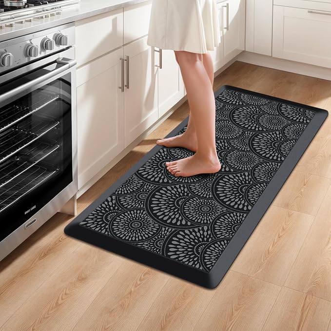 Mattitude 4/5 Inch Kitchen Mat, 20x38in Heavy Duty Ergonomic Comfort Foam by Mattitude