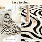 YIHOUSE 4×6 Ft Area Rugs for Living Room: Modern Washable Rug - Image 7