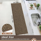 BEQHAUSE Kitchen Runner Rugs 24"x72", Non-Slip Kitchen Mats - Image 2