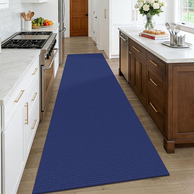 KOZYFLY Cotton Runners Rugs for Hallway 3x10, Wide Washable Runner Rug - Image 2