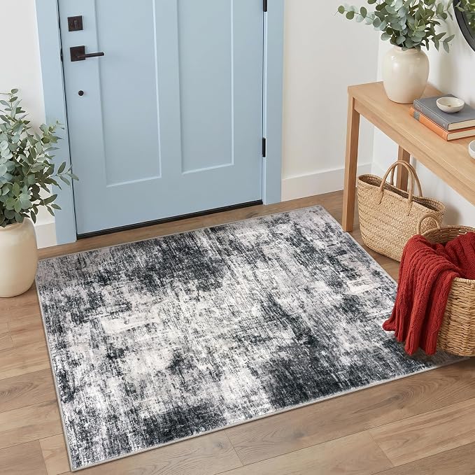 IOHOUZE Abstract Area Rug 3x4 Ft Washable Rugs by iOhouze