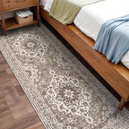 Washable Oriental Hallway Runner Rug - Image 2