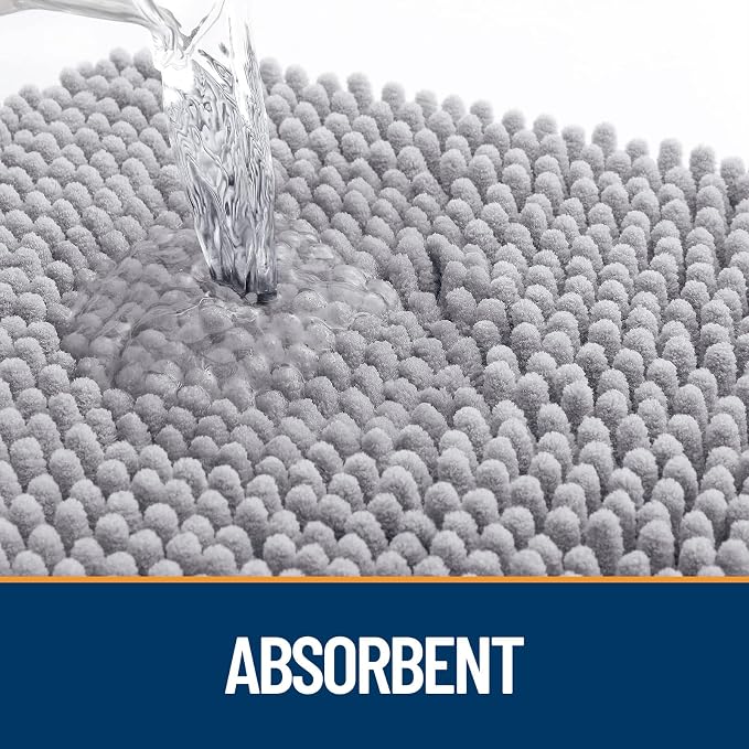 OLANLY Dog Door Mat for Muddy Paws 34x21, Absorbs Moisture and Dirt, Absorbent - Image 3
