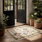 2x3 Washable Small Rugs for Entryway: Door Mat Indoor Entrance Throw Rug by palohom