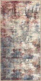IOHOUZE Abstract Runner Rug 3x6 Ft Washable Runners - Image 9