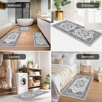 HEBE Boho Kitchen Rug Sets 3 Piece - Image 4