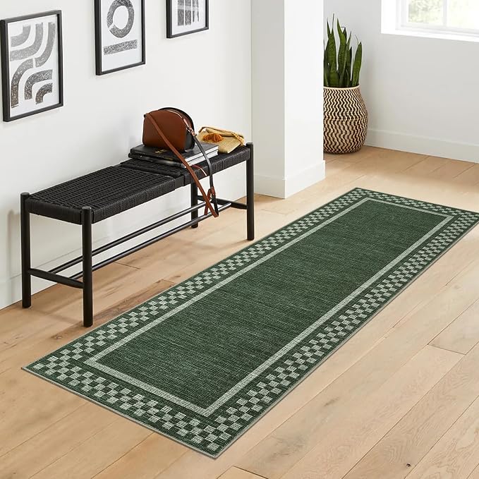 Rug Runners for Hallways 2x8 Washable Kitchen Runner Rug Non Slip Low Pile - Image 9