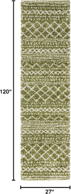 SAFAVIEH Arizona Shag Collection Runner Rug - Image 2