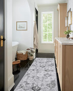 Lahome Moroccan Trellis Washable Runner Rug, 2x6 Kitchen Runners - Image 4