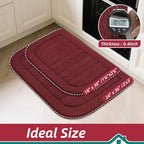 BEQHAUSE 24x36 Inch Kitchen Rug Mat Durable Kitchen Rugs Non-Slip Washable - Image 3