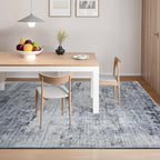 Toneed Abstract Area Rug Modern Washable Rug Soft Non Slip Rug Low Pile - Image 3