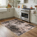 IOHOUZE Abstract Area Rug 4x5 Ft Washable Rugs - Image 2