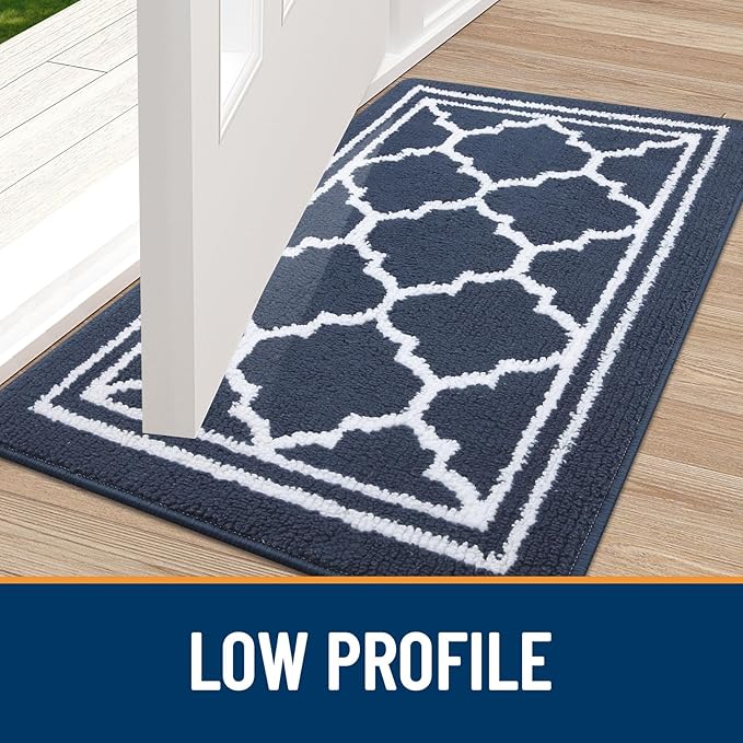 Buganda Large Indoor Door Mat, Dirt-Resistant and Absorbent Doormat, Low - Image 3