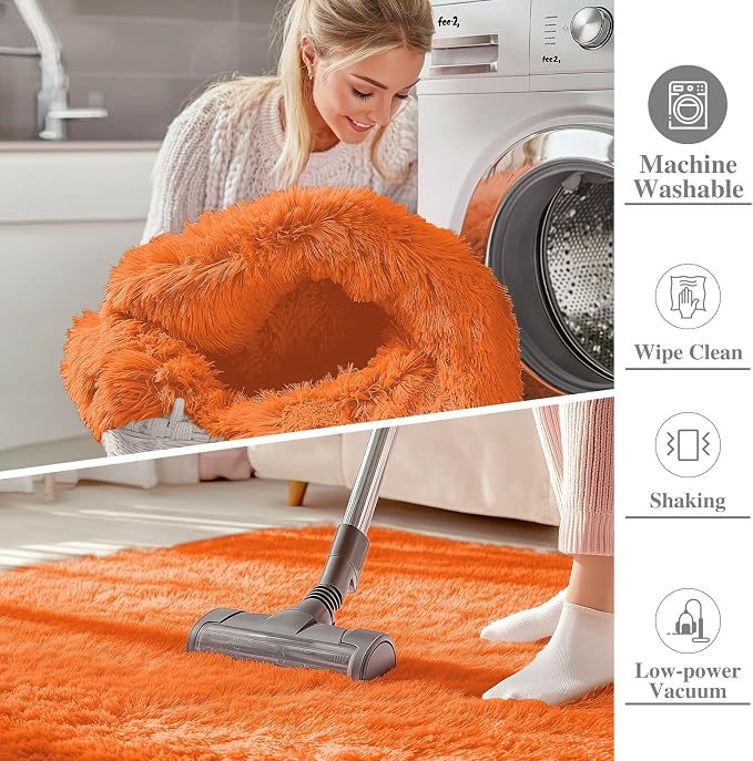 OLANLY 2x6 Machine Washable Runner Rugs - Image 2