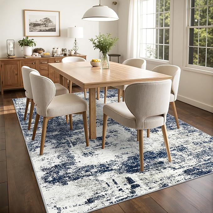 9x12 Area Rugs Living Room Rugs: Large Washable Rug - Image 5