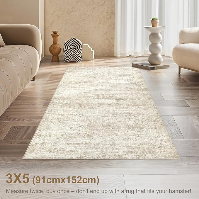 UERMEI 3x5 Washable Area Rug - Image 2